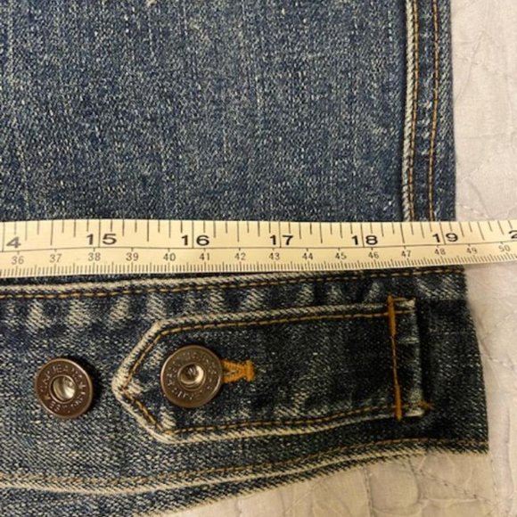 Gap Ladies Blue Demin Jean Jacket size small. - Picture 10 of 13